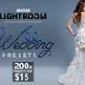 200 Lightroom Wedding Presets