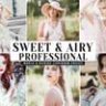 Sweet & Airy Professional Mobile & Desktop Lightroom Presets