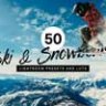 50 Ski & Snowboard Lightroom Presets & LUTs