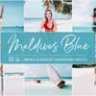 Maldives Blue Mobile & Desktop Lightroom Presets