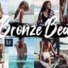 Neo Bronze Beach Theme Desktop Lightroom Presets