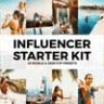 20 Influencer Starter Kit Lightroom Presets & LUTs