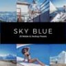 20 Sky Blue Lightroom Presets & LUTs
